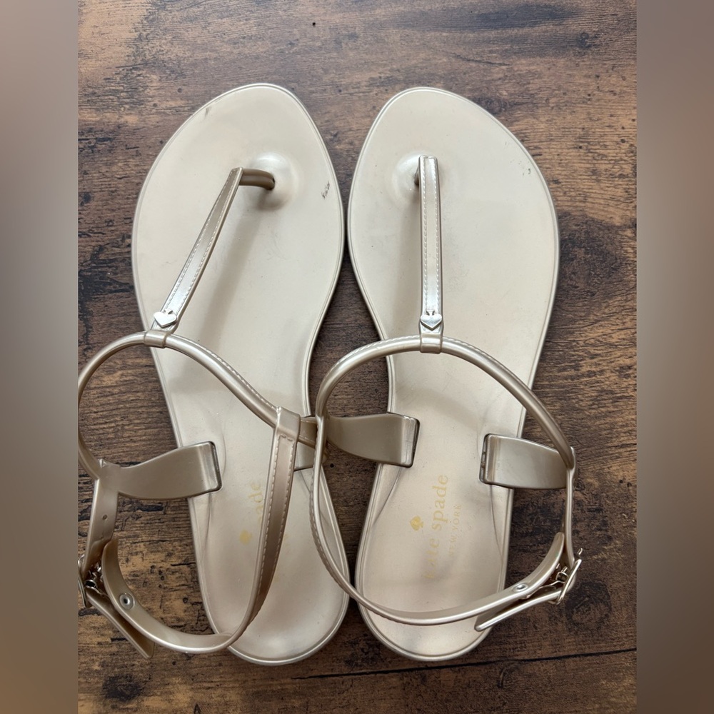 Kate Spade Metallic Sandals